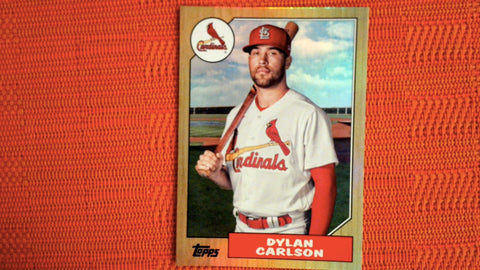 2022 Topps Archives Baseball Rainbow Foil #214 Dylan Carlson 106/199 Default Title