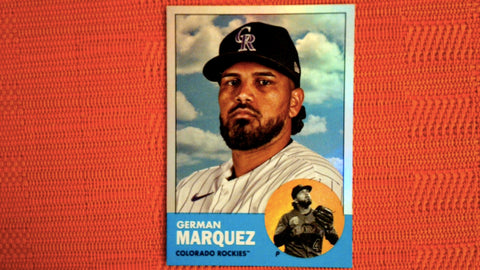 2022 Topps Archives Baseball Rainbow Foil #83 German Marquez 74/199 Default Title