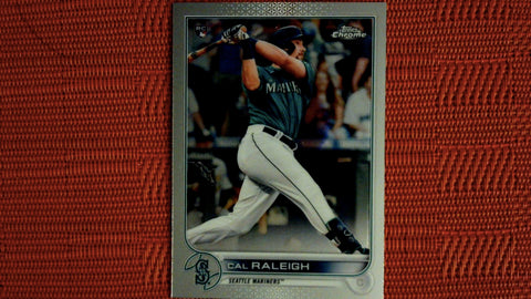 2022 Topps Chrome Baseball Base #149 Cal Raleigh Rookie Default Title