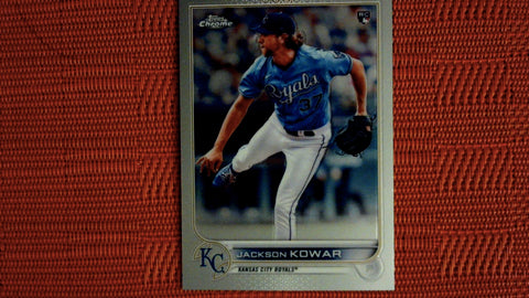 2022 Topps Chrome Baseball Base #188 Jackson Kowar Rookie Default Title