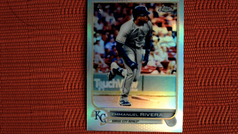 2022 Topps Chrome Baseball Base Refractor #164 Emmanuel Rivera Rookie Default Title