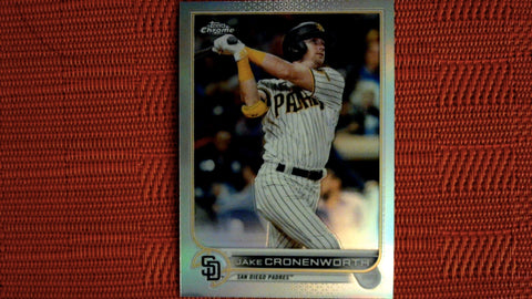 2022 Topps Chrome Baseball Base Refractor #172 Jake Cronenworth Default Title