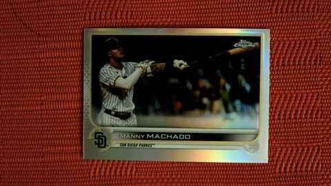 2022 Topps Chrome Baseball Base Refractor #90 Manny Machado Default Title