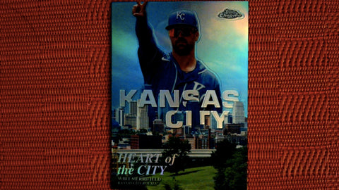 2022 Topps Chrome Baseball Heart of the City Set #HOC-10 Whit Merrifield Insert Default Title