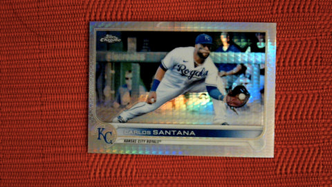2022 Topps Chrome Baseball Prism Refractor #143 Carlos Sanatana Default Title