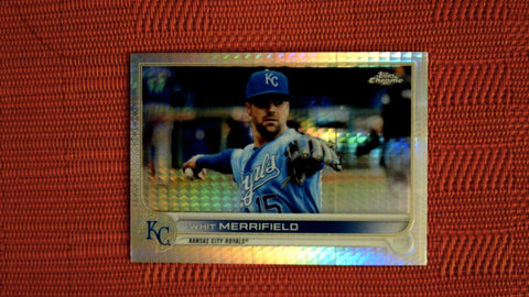 2022 Topps Chrome Baseball Prism Refractor #154 Whit Merrifield Default Title