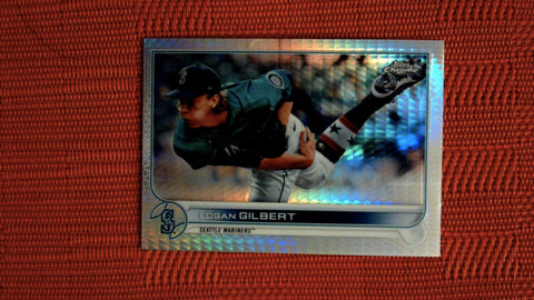 2022 Topps Chrome Baseball Prism Refractor #211 Logan Gilbert Default Title