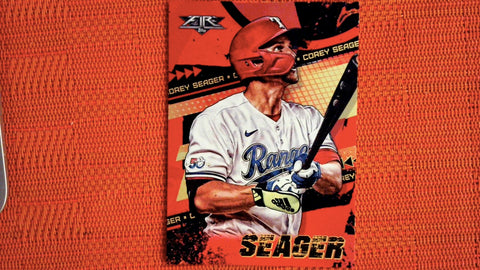 2022 Topps Fire #121 Corey Seager Flame Default Title