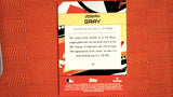 2022 Topps Fire #167 Josiah Gray Gold Minted Rookie Default Title