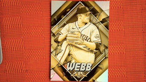 2022 Topps Fire #192 Logan Webb Gold Minted Default Title