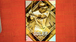 2022 Topps Fire #26 Jorge Soler Gold Minted Default Title