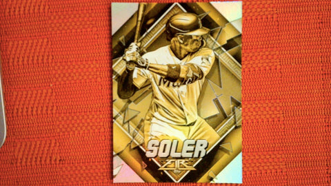 2022 Topps Fire #26 Jorge Soler Gold Minted Default Title