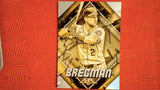 2022 Topps Fire #3 Alex Bregman Gold Minted Default Title