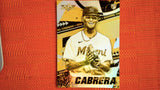 2022 Topps Fire #44 Edward Cabrera Gold Minted Rookie Default Title