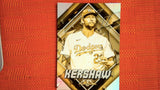 2022 Topps Fire #50 Clayton Kershaw Gold Minted Default Title