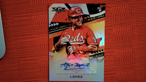 2022 Topps Fire Autograph #FA-AL Alejo Lopez Rookie Default Title
