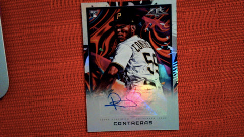 2022 Topps Fire Autograph #FA-RC Roansy Contreras Rookie Default Title