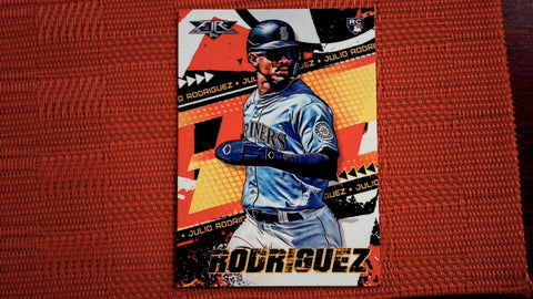 2022 Topps Fire Base #107 Julio Rodriguez Rookie Baseball Default Title
