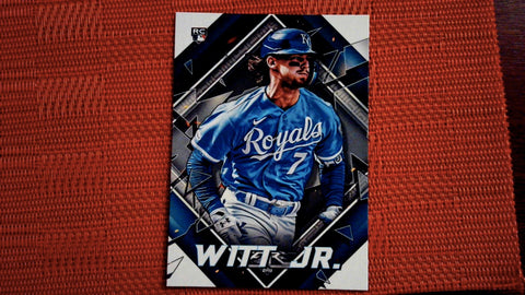2022 Topps Fire Base #198 Bobby Witt Jr Rookie Baseball Default Title
