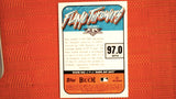 2022 Topps Fire Flame Throwers #FT-11 Shane Baz Rookie Default Title