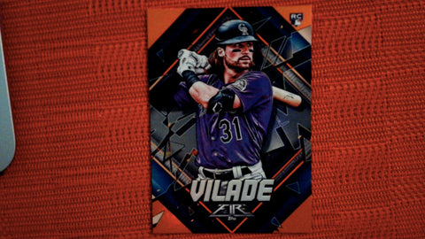 2022 Topps Fire Orange #61 Ryan Vilade Rookie 68/299 Default Title