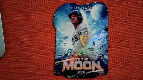 2022 Topps Fire To The Moon #TTM-9 Wander Franco Foil Insert Default Title