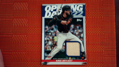 2022 Topps Opening Day #ODR-KB Kris Bryant Opening Day Relic Baseball Default Title