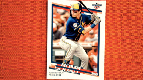 2022 Topps Opening Day Bomb Squad Set #BS-25 Christian Yelich Default Title