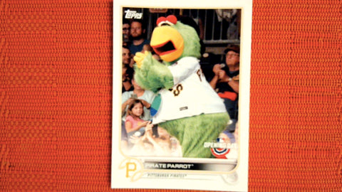 2022 Topps Opening Day Mascots Set #M-17 Pirate Parrot Default Title