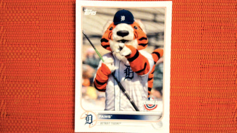 2022 Topps Opening Day Mascots Set #M-8 Paws Default Title