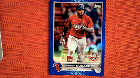 2022 Topps Opening Day Opening Day Blue Foil #173 Xander Bogaerts /2022 Default Title
