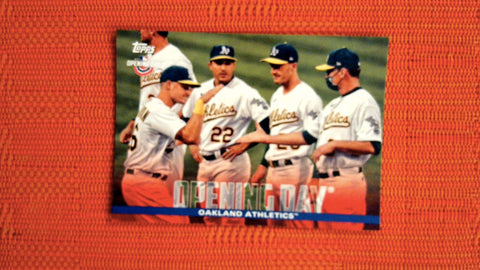 2022 Topps Opening Day Opening Day Set #OD-12 Oakland Athletics Default Title