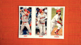 2022 Topps Opening Day Triple Play Set #TPC-1 Mike Trout/Shohei Ohtani/Anthony Rendon Default Title