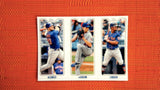 2022 Topps Opening Day Triple Play Set #TPC-5 Pete Alonso/Jacob deGrom/Francisco Lindor Default Title