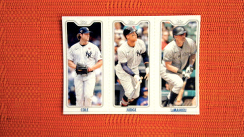 2022 Topps Opening Day Triple Play Set #TPC-6 Aaron Judge/DJ LeMahieu/Gerritt Cole Default Title
