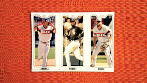 2022 Topps Opening Day Triple Play Set #TPC-9 Eloy Jimenez/Luis Robert/Jose Abreu Default Title