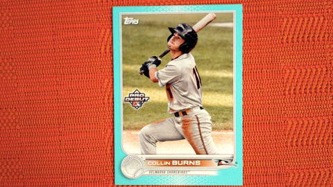 2022 Topps Pro Debut Aqua #PD-199 Collin Burns 63/75 Default Title