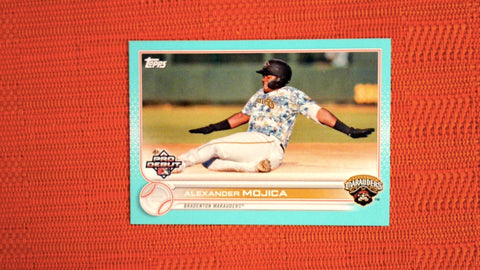 2022 Topps Pro Debut Aqua #PD-43 Alexander Mojica 65/75 Default Title