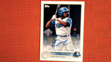 2022 Topps Pro Debut Auto #PD-144 Christian Franklin Default Title