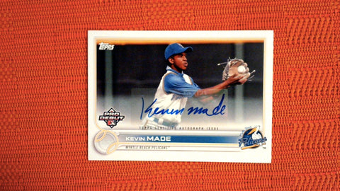 2022 Topps Pro Debut Auto #PD-145 Kevin Made Default Title