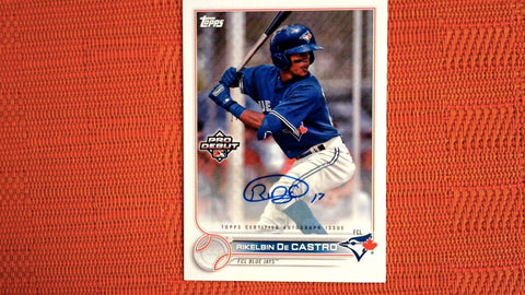 2022 Topps Pro Debut Auto #PD-53 Rikelbin De Castro Default Title