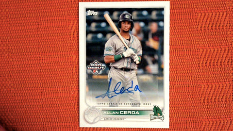 2022 Topps Pro Debut Auto #PD-86 Allan Cerda Default Title
