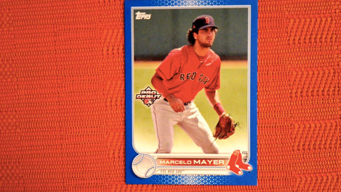2022 Topps Pro Debut Blue #PD-92 Marcelo Mayer 31/150 Default Title
