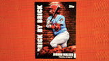 2022 Topps Pro Debut Brick by Brick Set #BB-16 Jordan Walker Default Title