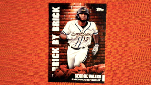 2022 Topps Pro Debut Brick by Brick Set #BB-17 George Valera Default Title