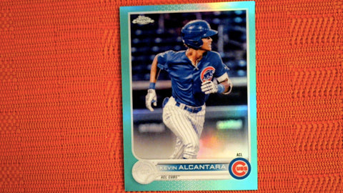 2022 Topps Pro Debut Chrome Aqua Refractor #PDC-14 Kevin Alcantara 3/75 Default Title