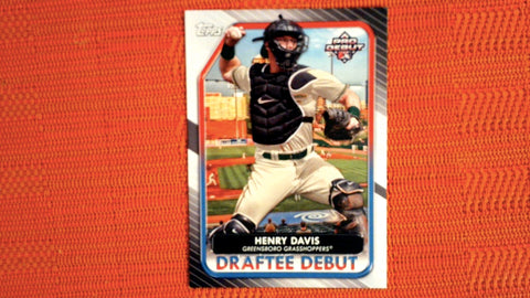 2022 Topps Pro Debut Draftee Debuts Set #DB-1 Henry Davis Default Title