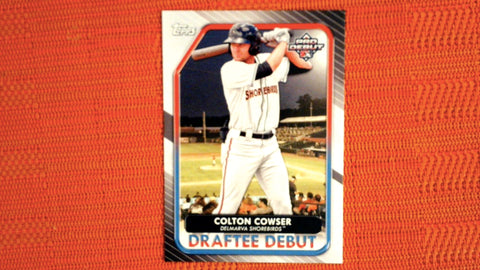 2022 Topps Pro Debut Draftee Debuts Set #DB-5 Colton Cowser Default Title