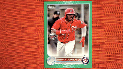 2022 Topps Pro Debut Green Auto #PD-166 Roismar Quintana 31/99 Default Title