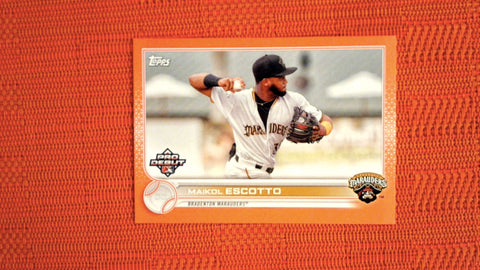 2022 Topps Pro Debut Orange #PD-192 Maikol Escotto 3/25 Default Title